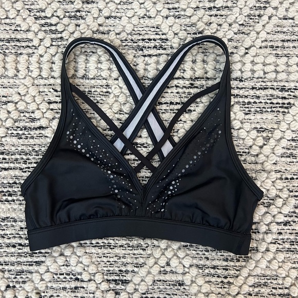 NWOT Victoria’s Secret Sport Black Sports Bra. Size XS (Extra Small). - Picture 1 of 6